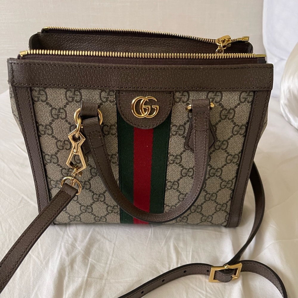 Authentic Gucci Ophidia GG tote bag